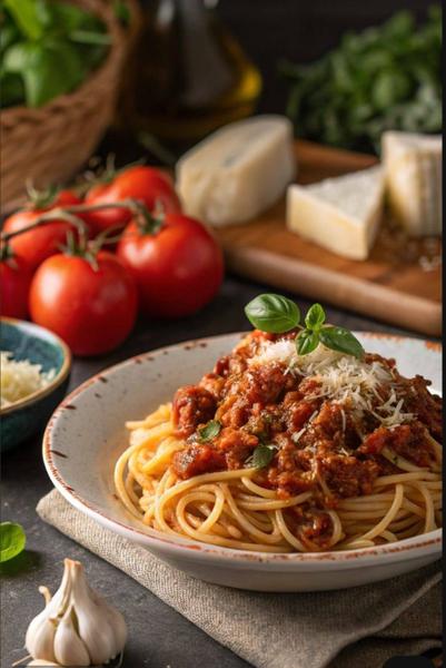 TAGLIATELLE BOLOGNESE